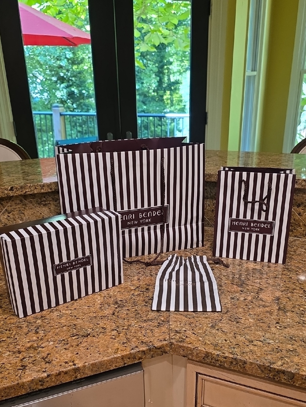 Henri Bendel Bags/Box/Dust Bag Bundle
